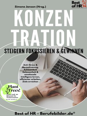cover image of Konzentration steigern fokussieren & gewinnen